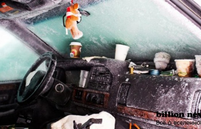 Швед выжил после 2 месяцев, проведенных в заваленной снегом машине (5 фото)