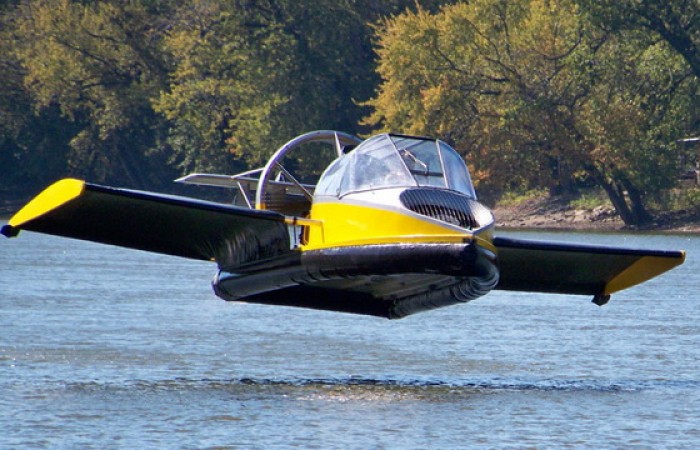Водно-воздушное судно Flying Hovercraft (9 фото)
