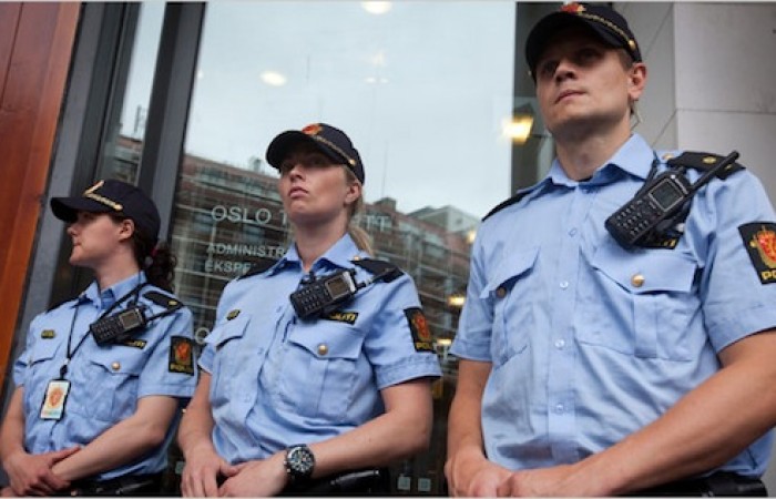 В 2011-м году норвежская полиция прибегла к оружию только 1 раз, а в 2010-м — ни разу