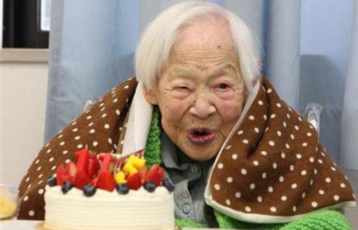 Старейший житель Земли японка Окава отметила 116-й день рождения
