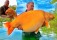 Британский рыбак поймал золотую рыбку весом 30 кг